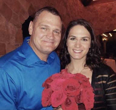 George Gray with his daughter Adeline Gray.